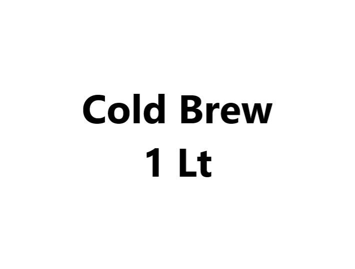 1L Cold Brew