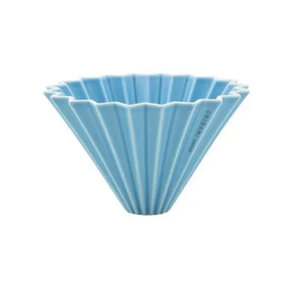 Origami Ceramic Dripper M Blue