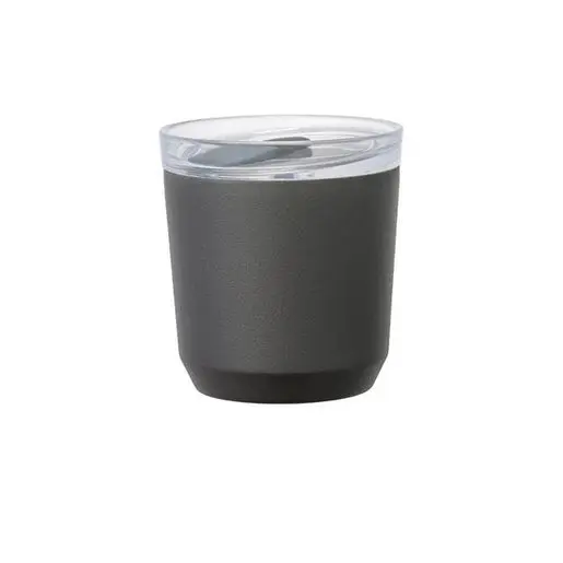 Kinto To Go Tumbler with Plug Black 240ml