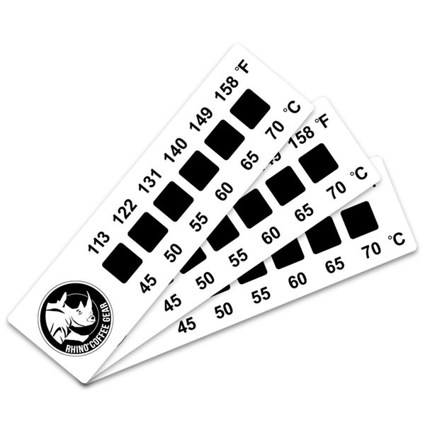 Rhino Stick On Thermometer 3pcs 