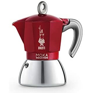 Bialetti Moka Induction 2 cup Red 80ml 