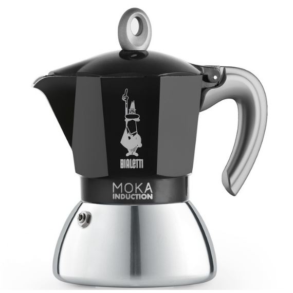 Bialetti Moka Induction 2 cup Black 80ml