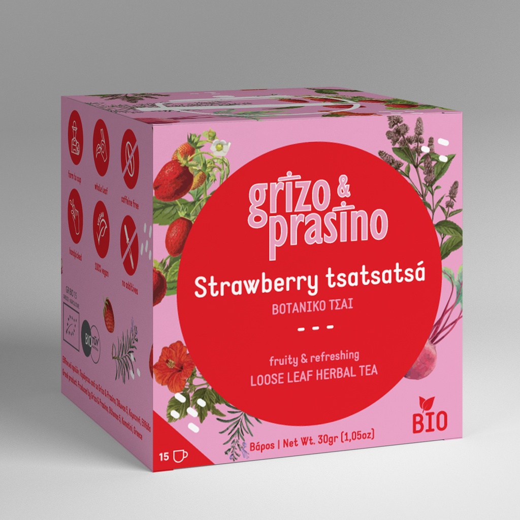 Grizo&Prasino strawberry tsatsatsa 30g