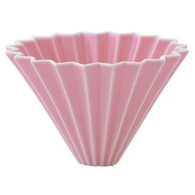 Origami Ceramic Dripper M Pink