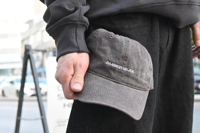"AMBER AND JOE" CAP