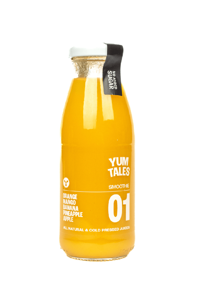 Yum Tales Smoothie 01 Orange 240ml