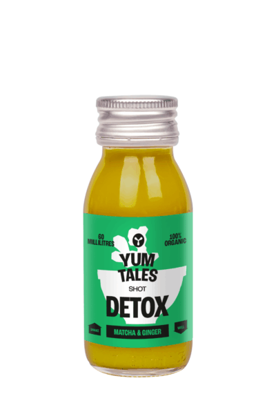 Yum Tales Shot Matcha & Ginger Detox BIO 60ml 