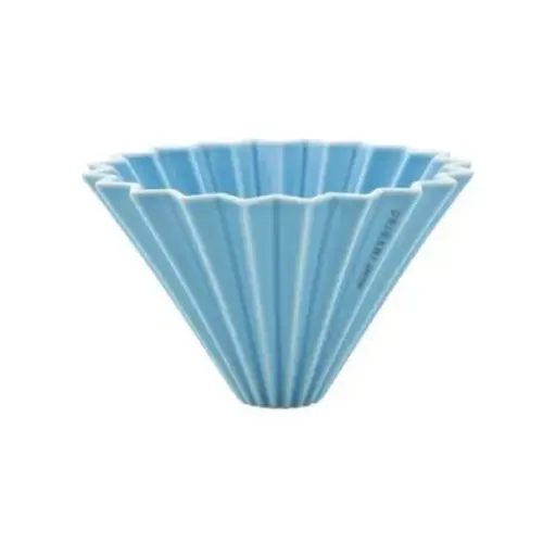 [99311567] Origami Ceramic Dripper M Blue