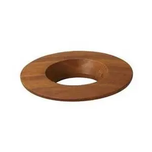 [99300082] Origami Dripper Wooden Holder Dark Brown