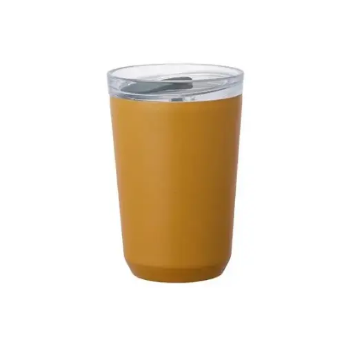 [20443] Kinto To Go Tumbler with Plug Coyote 360ml