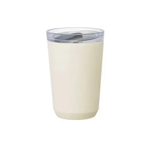 [20441] Kinto To Go Tumbler with Plug White 360ml